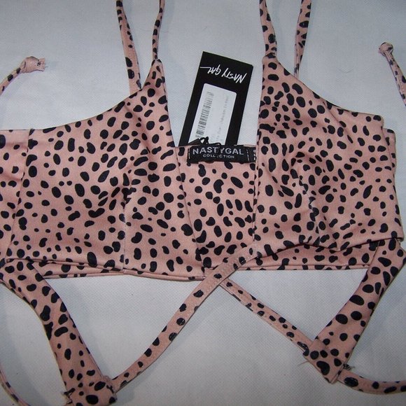 Leopard Print Swim Top - Picture 5 of 11